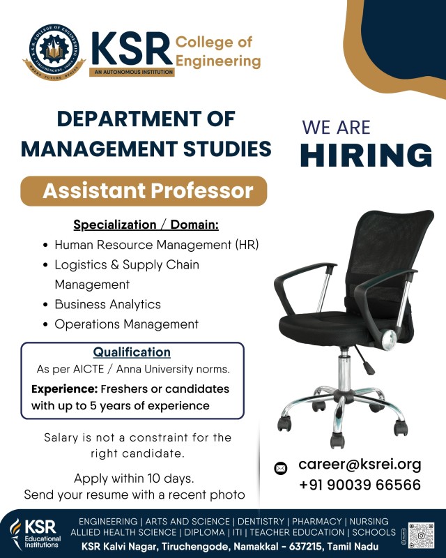 CE | Assistant Professor
