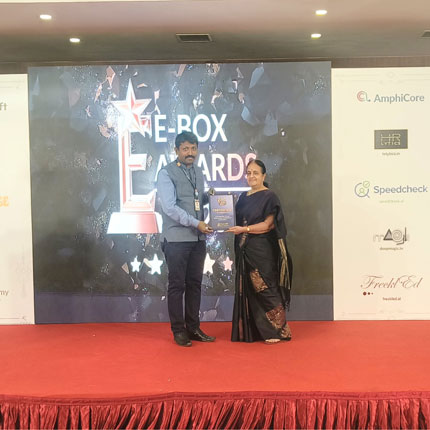 E-Box Award for "Outstanding Contributions to Education